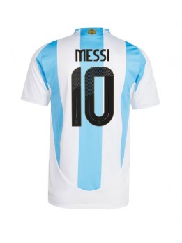 Billige Argentina Lionel Messi #10 Hjemmedrakt Copa America 2024 Kortermet